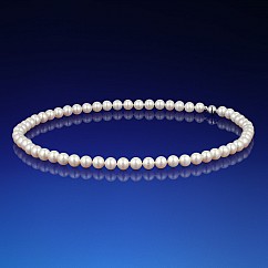 Klasický perlový náhrdelník AAA-7 45cm