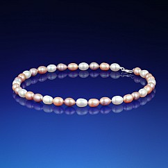 Perlový náhrdelník Martha barevný