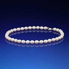 Perlový náhrdelník Martha bílý