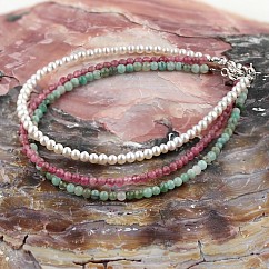 15. NAROZENINY - perly - turmalín - smaragd