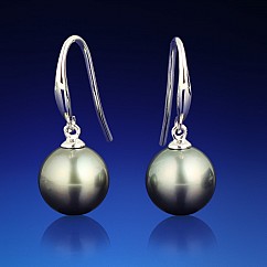 Zlaté náušnice Bianca s Tahitskou perlou