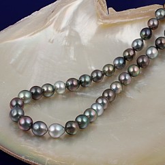 Náhrdelník z Tahitských perel Elsie