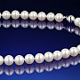 Klasický perlový náhrdelník AAA-7 41cm